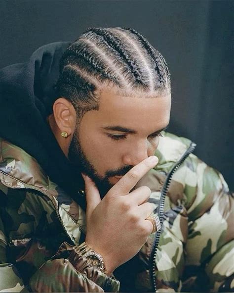 drake braids hairstyle